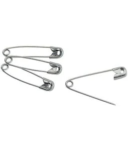 Safety Pins #3, 1.75" Long, 144/Pack 7 packs/Box