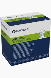 Halyard Anti-Fog Surgical Mask, 50/Box