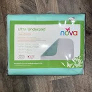 Ultra Underpad Super Absorbent Cotton 32" x 36" Washable w/Handles, 1/EACH