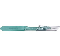 Protected Scalpel Blade, Size 11, Stainless Steel, Non-Sterile, 500/Case