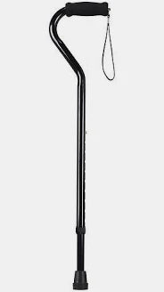 Aluminum Offset Handle Cane, Each