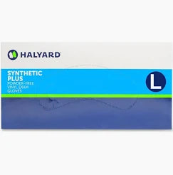 Safeskin Synthetic Plus Vinyl Exam Gloves Powder Free Non-Sterile Large, 1000/Case
