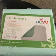 Ultra Underpad Super Absorbent Cotton 32" x 36" Washable w/Tucks, 1/Each