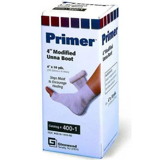 Primer 4" Modified Unna Boot Dressing With Calamine, 4" x 10yds., 12/Box