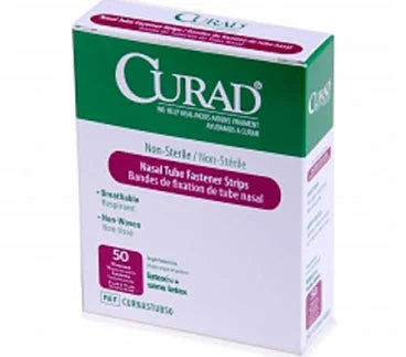 Curad Nasal Tube Fastener Straps, 50/Box