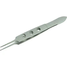 Bishop-Harmon Dressing Forceps, 3 3/8", 1.0mm Wide, 1x2 Teeth, Each