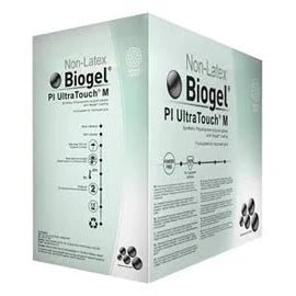 Surgical Gloves, Biogel PI Ultratouch M, Synthetic, Size 6, 50 Pairs/Box