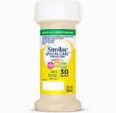 Similac Special Care Premature Milk-Based/Ready to Feed,Infant Formula With Iron, 2Fl.oz/Bottle  48 Bottles/Case