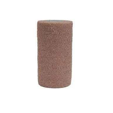 CoFlexNL Flexible Cohesive Bandage 4", Tan, Expiring Soon/Discounted, 18/Box