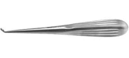 Bruns Curette Oval Cup, 6 3/4" Straight, 4-0, Each