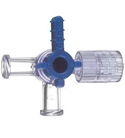 Discofix Stopcock Blue 4 Way, Sterile 100/Box