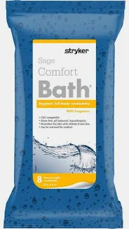 Sage Comfort Bath, hygienic Full-Body Washcloths, 144/Case
