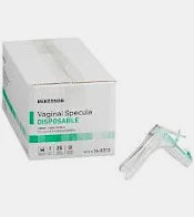 Vaginal Speculum, Disposable , Medium, Non-Sterile, 25/Box