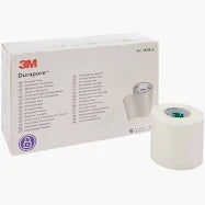 Durapore Surgical Tape, 2" x 10yd, 5 Rolls/Box