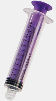 Monoject 12mL Enteral Syringe, Sterile, 80/Box