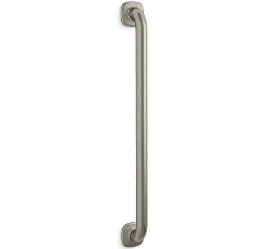 Wall Safety Grab Bar, 18" Nickel, 1/Box