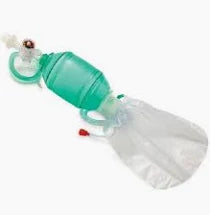 AirFlow Manual Resuscitator BV w/Integrated Manometer Bag & Mask Pediatric 10/Case