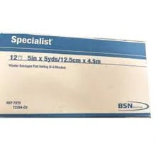 Specialist Plaster Bandages, Fast Setting, 5" x 5yds, 12/Box