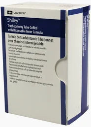 Shiley Tracheostomy Tube Cuffed w/Disposable Inner Cannula, 6.4mm I.D. 10.8mm O.D., 72mm	1/Box