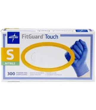 Exam Gloves, FitGuard ES Touch Exam, Nitrile, Small, 300/Box