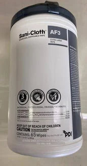Sani-Cloth Germicidal Disposable Wipe Extra Large AF3, 75Wipes/Can