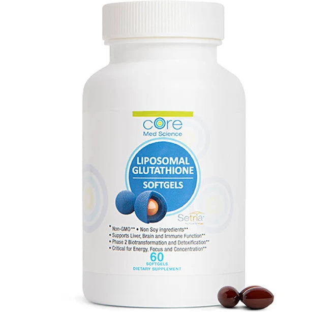 Liposomal Glutathione Softgels, Dietary Supplement, 60/Bottle, 12 Bottles/Case