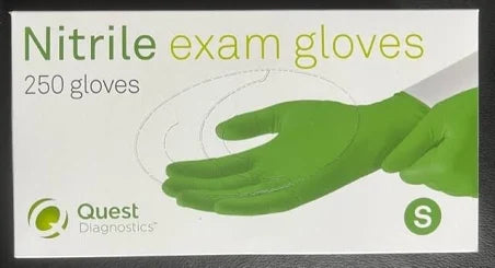 Exam Gloves, Nitrile Non-Sterile Small, 250/Box