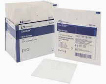 Excilon Drain Sponges, 4" x 4",  6-Ply, Sterile 2/Pk, 600 Packs/Case