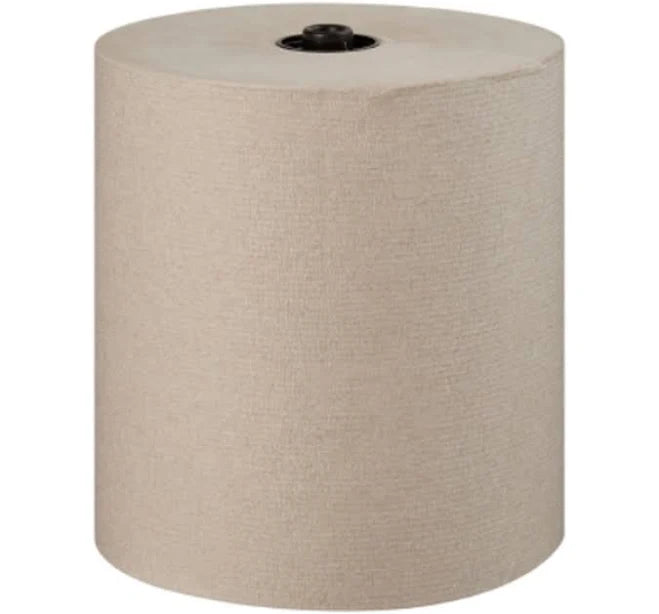 Paper Towel Roll, Recycled 8" 1-Ply, 6 Rolls/Case