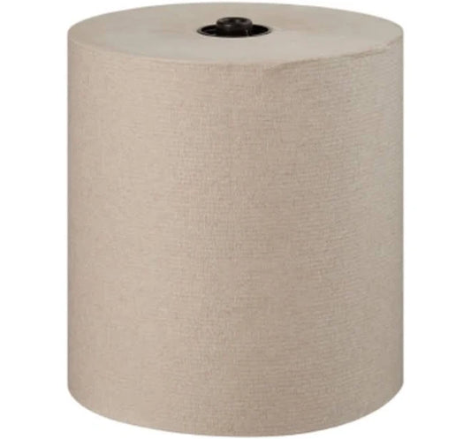 Paper Towel Roll, Recycled 8" 1-Ply, 6 Rolls/Case