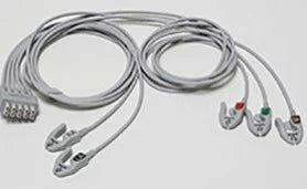 ECG Leadwire Set, 5-Lead, Grabber, AHA 100 cm/39", 10/Box