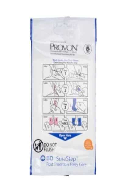 Surestep Post Insertion Foley Care, 120/Case