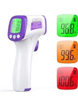 Digital Forehead Thermometer, Non-Contact, 1/Box