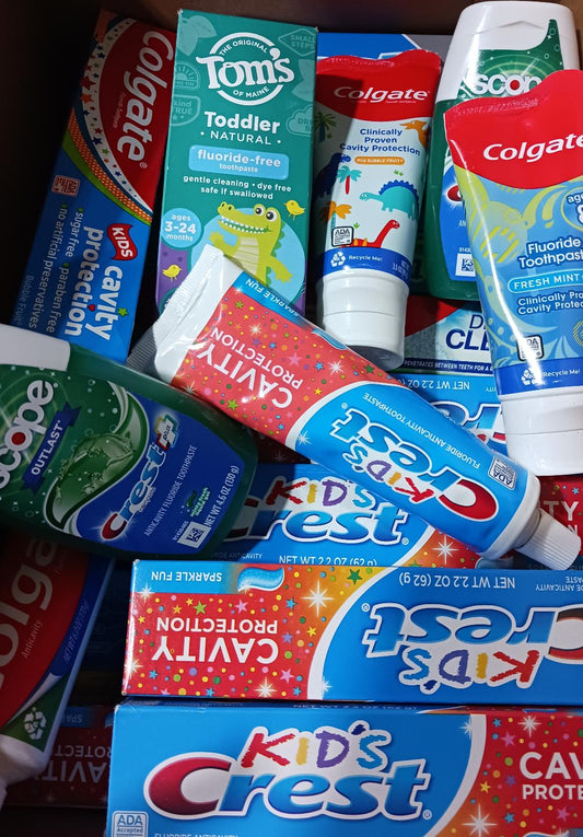 Kid's Toothpaste, Assorted Brands/Sizes, 25/Box