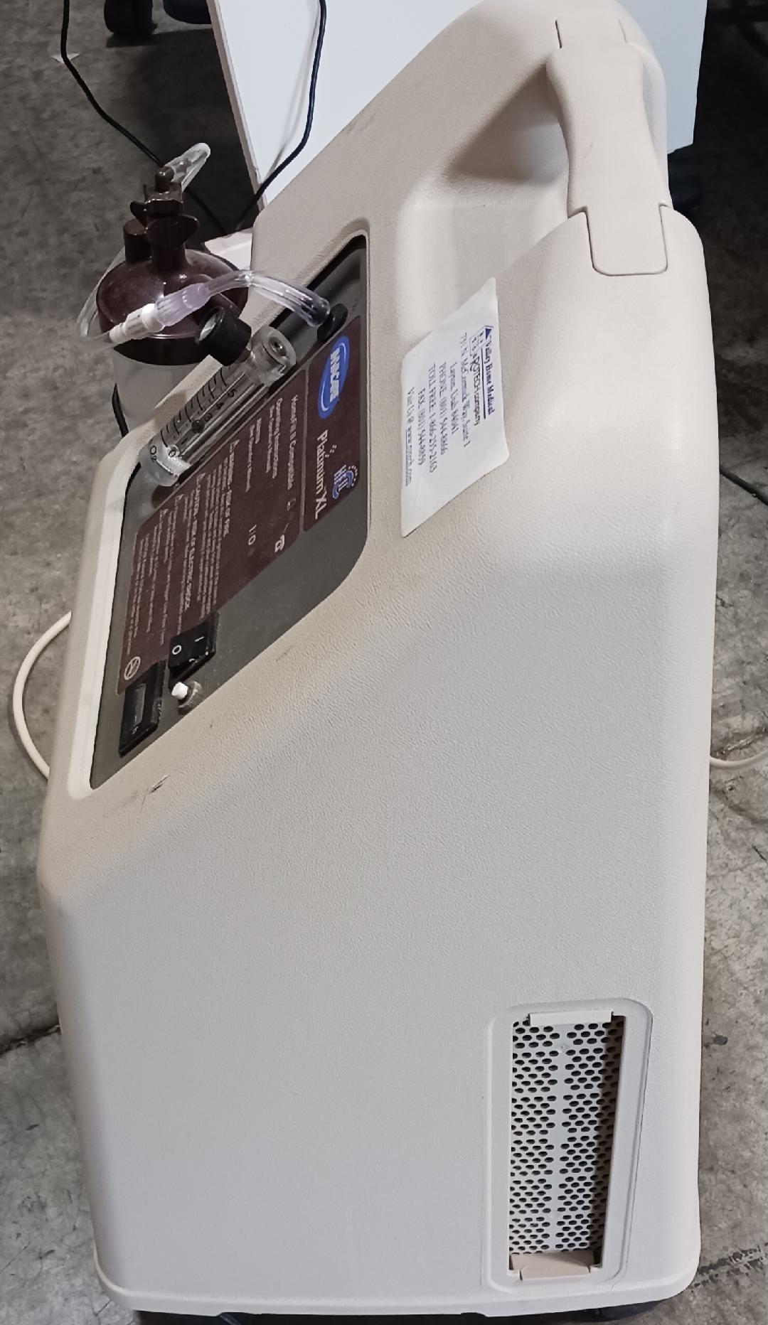 Platinum XL 5 Liter Oxygen Concentrator, HomeFill II, Double Insulated, Used/Tested