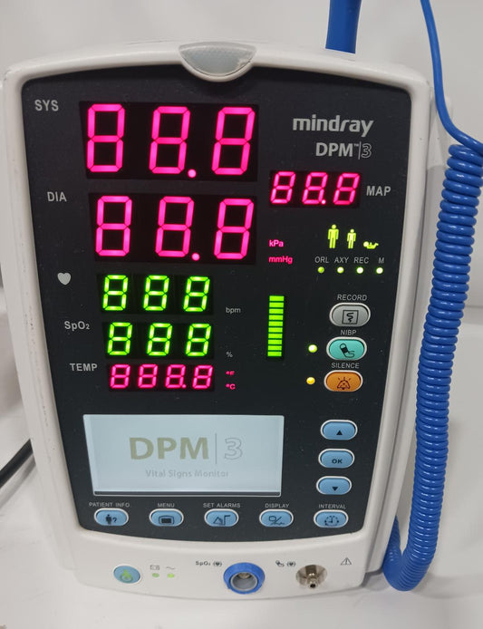 Mindray DPM3 Vital Signs Monitor, Used/Tested - 1723753