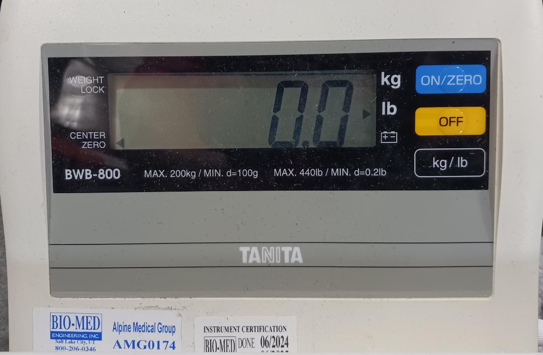 Tanita Physician's Digital Scale, Used/Tested - 1727629