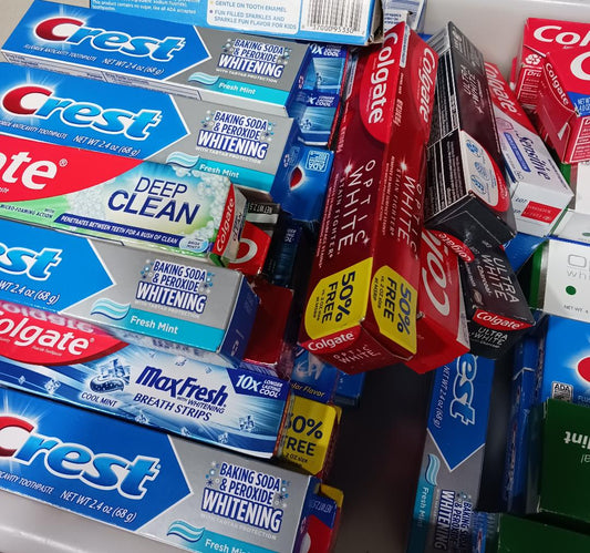 Toothpaste, Assorted Brands, Medium Size, 1/Ea