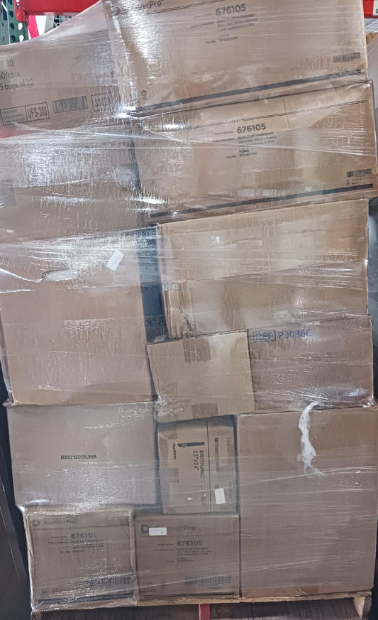 Pallet of Underpads, Assorted Sizes