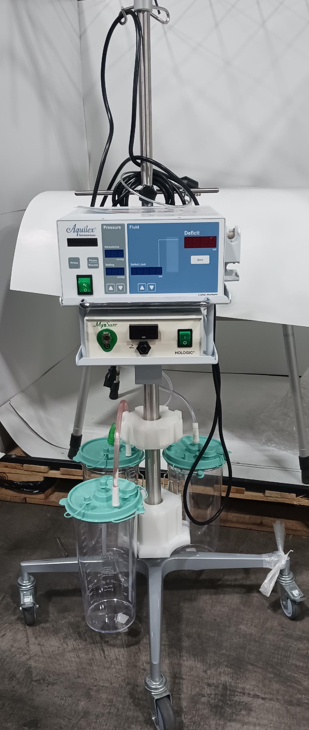 Aquilex Fluid Control System w/Hysteroscopic Tissue Removal Control Unit on Rolling Stand - 1723743