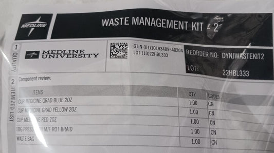 Waste Management Kit-2, 15/Case