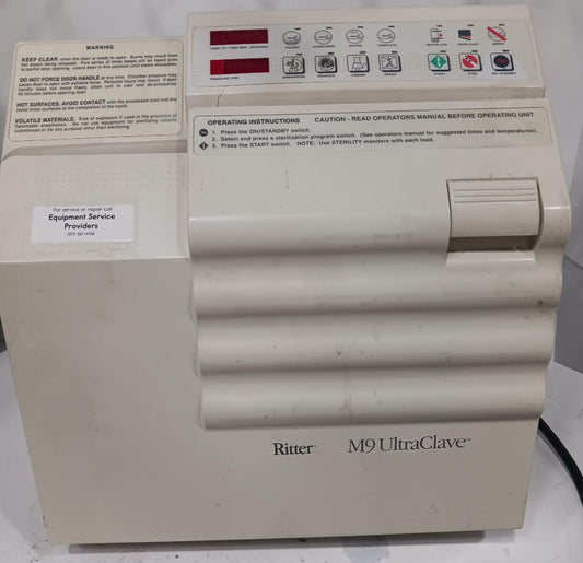 Ritter M9 UltraClave, Used