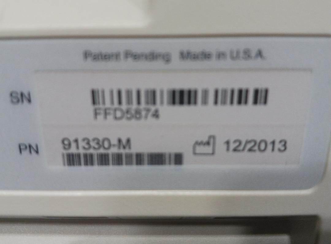 Ultraview DM3 Vital Signs Monitor on Rolling Cart, Used/Tested - 1723687