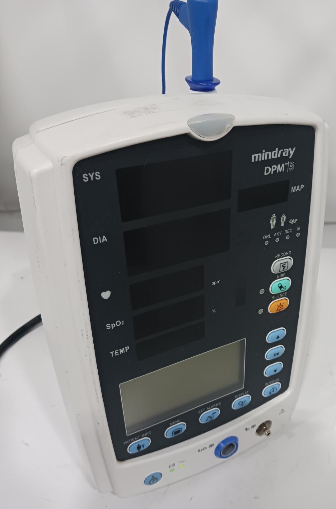 Mindray DPM3 Vital Signs Monitor, Used/Tested - 1723753