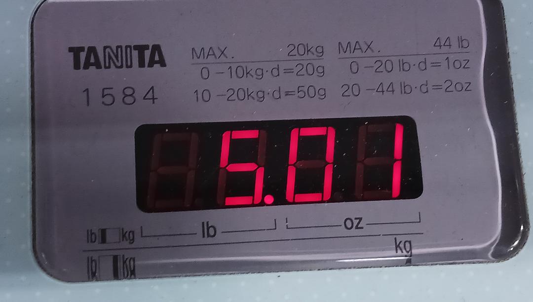 Tanita 1584 Digital Tabletop Baby Scale, Used/Tested