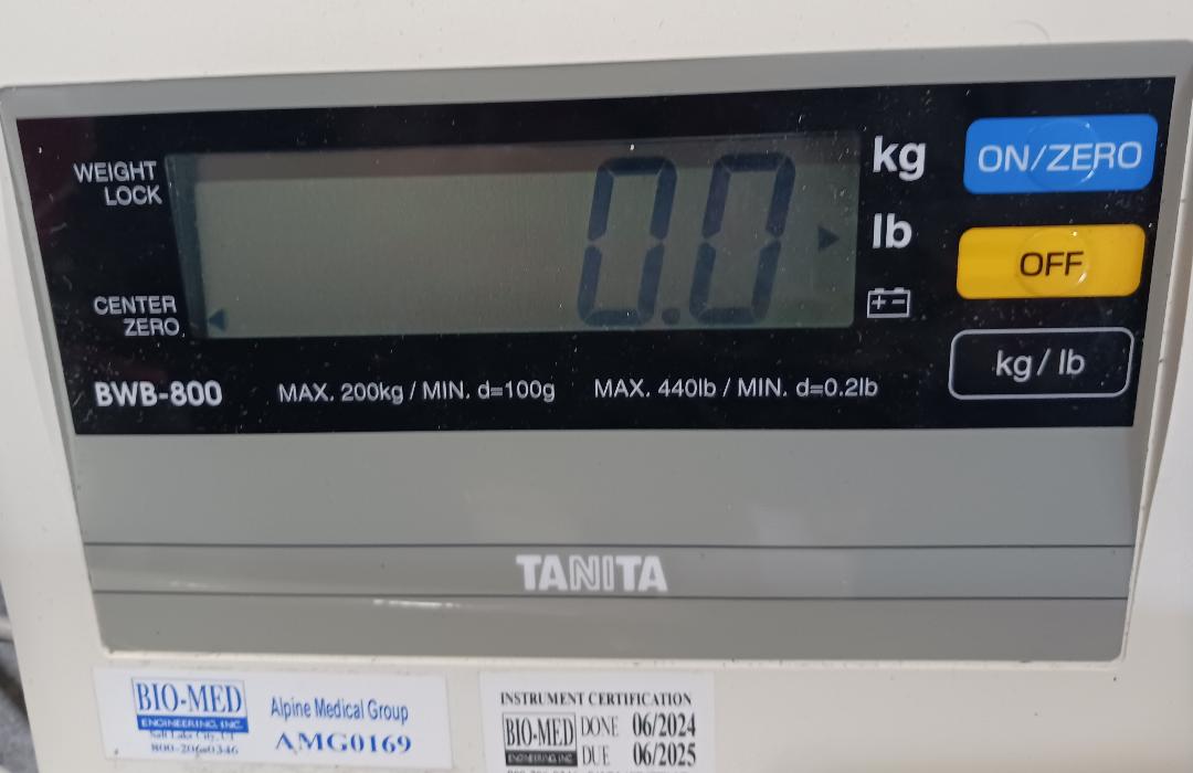 Tanita Physician's Digital Scale, Used/Tested - 1727630