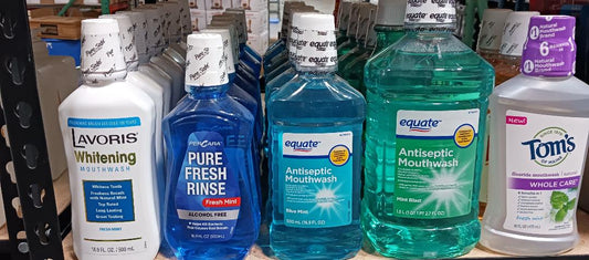 Mouthwash, Assorted Brands, Full Size, 1/Ea