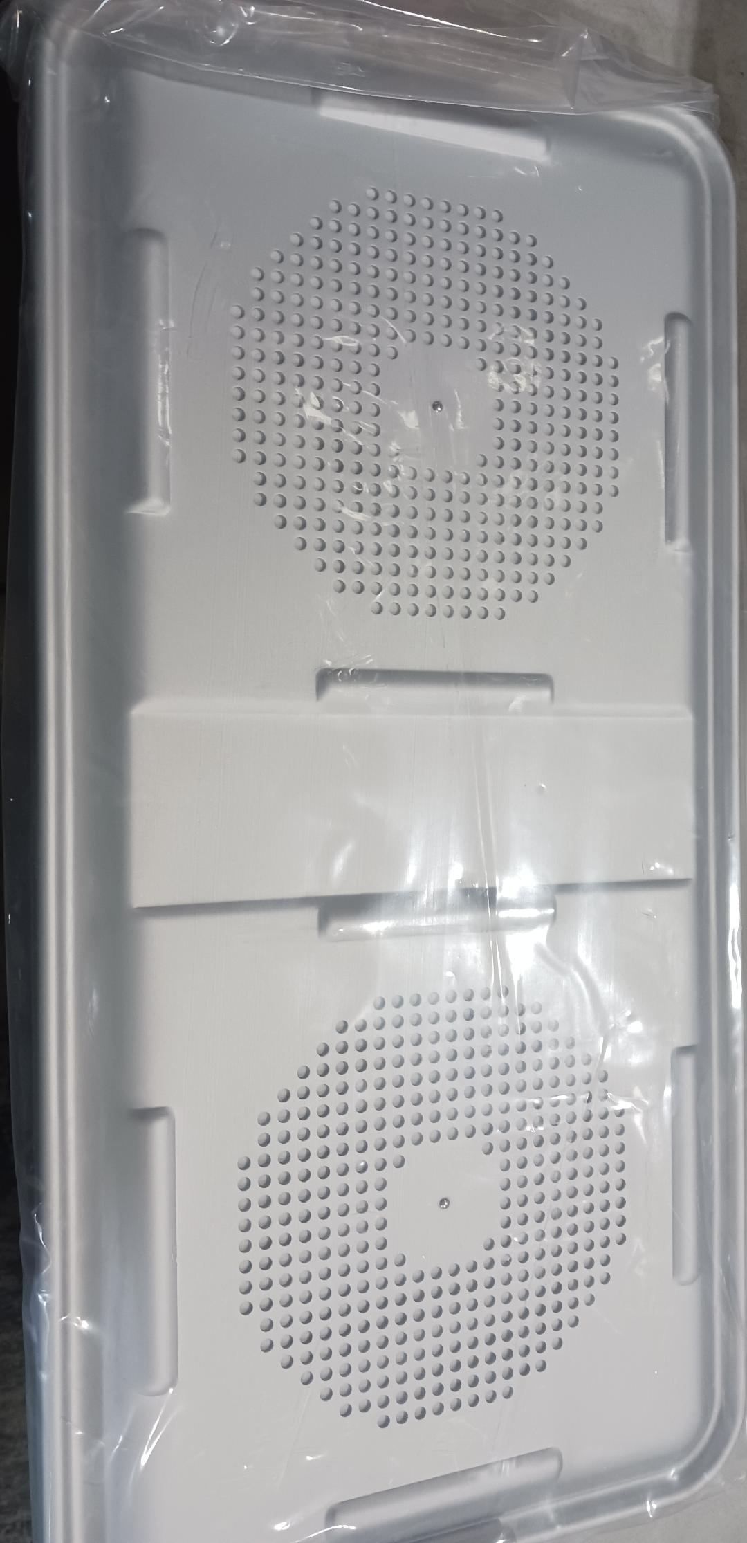 Pilling Large Lid, 1/1 580x280mm, Perforated Silver, New, 1/Box