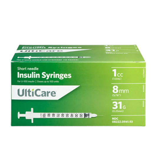 Ulticare Pen Needles 4mm 32Ga, 100/Box