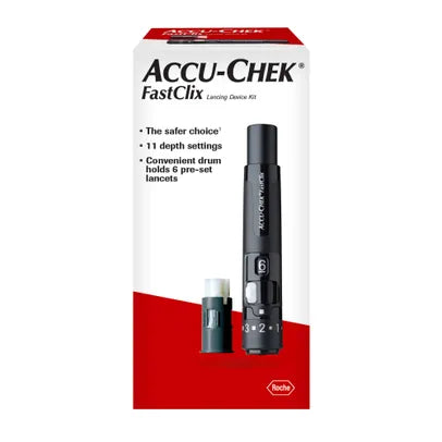 Accu-Chek FastClix Lancing Device Kit, 1/Ea